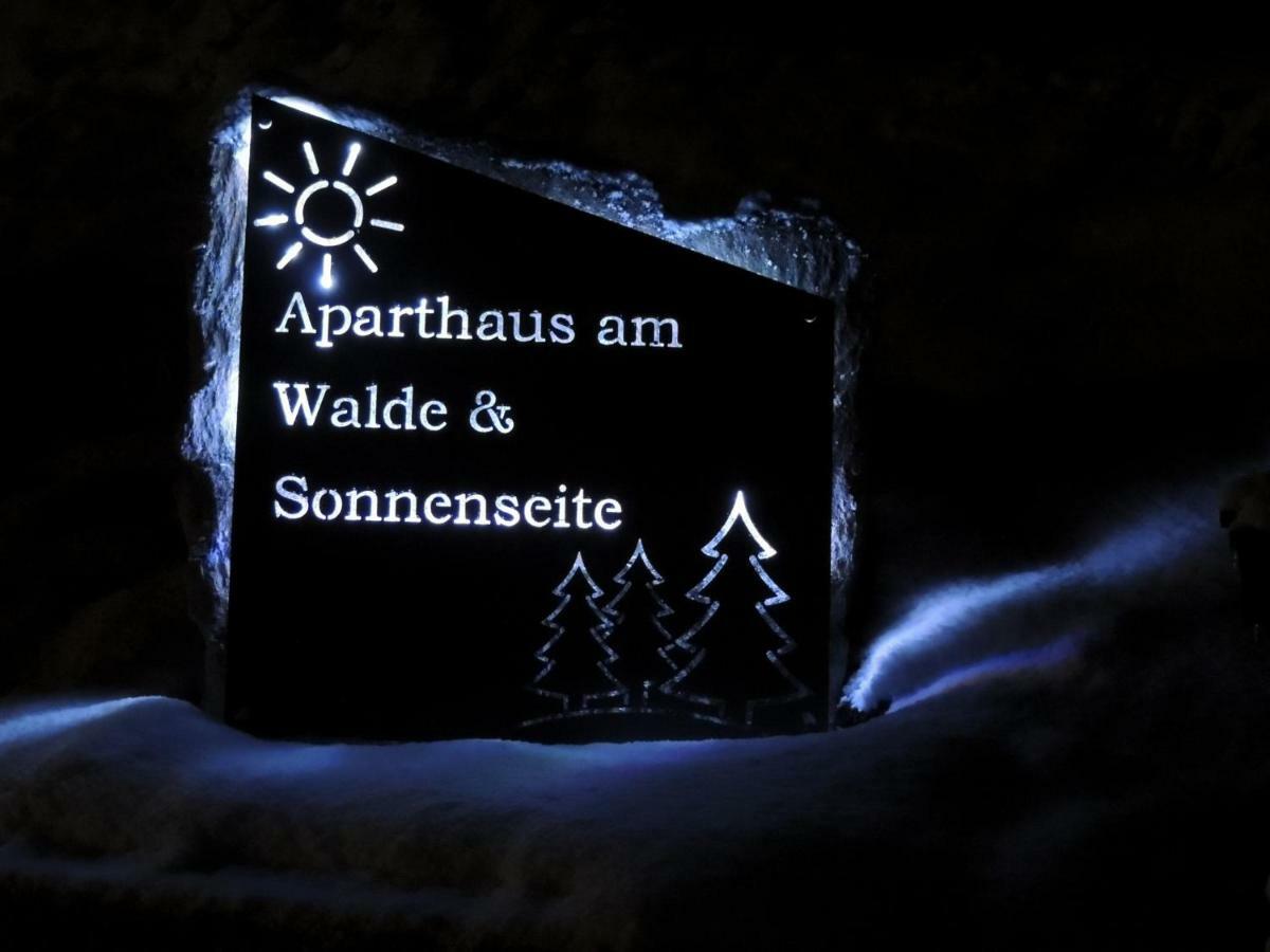 Aparthaus Am Walde & Appartement Sonnenseite Bartholomäberg Eksteriør billede